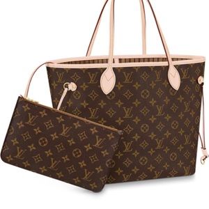 Louis Louie Vuitton never full SUPER MINT Pristine hardware